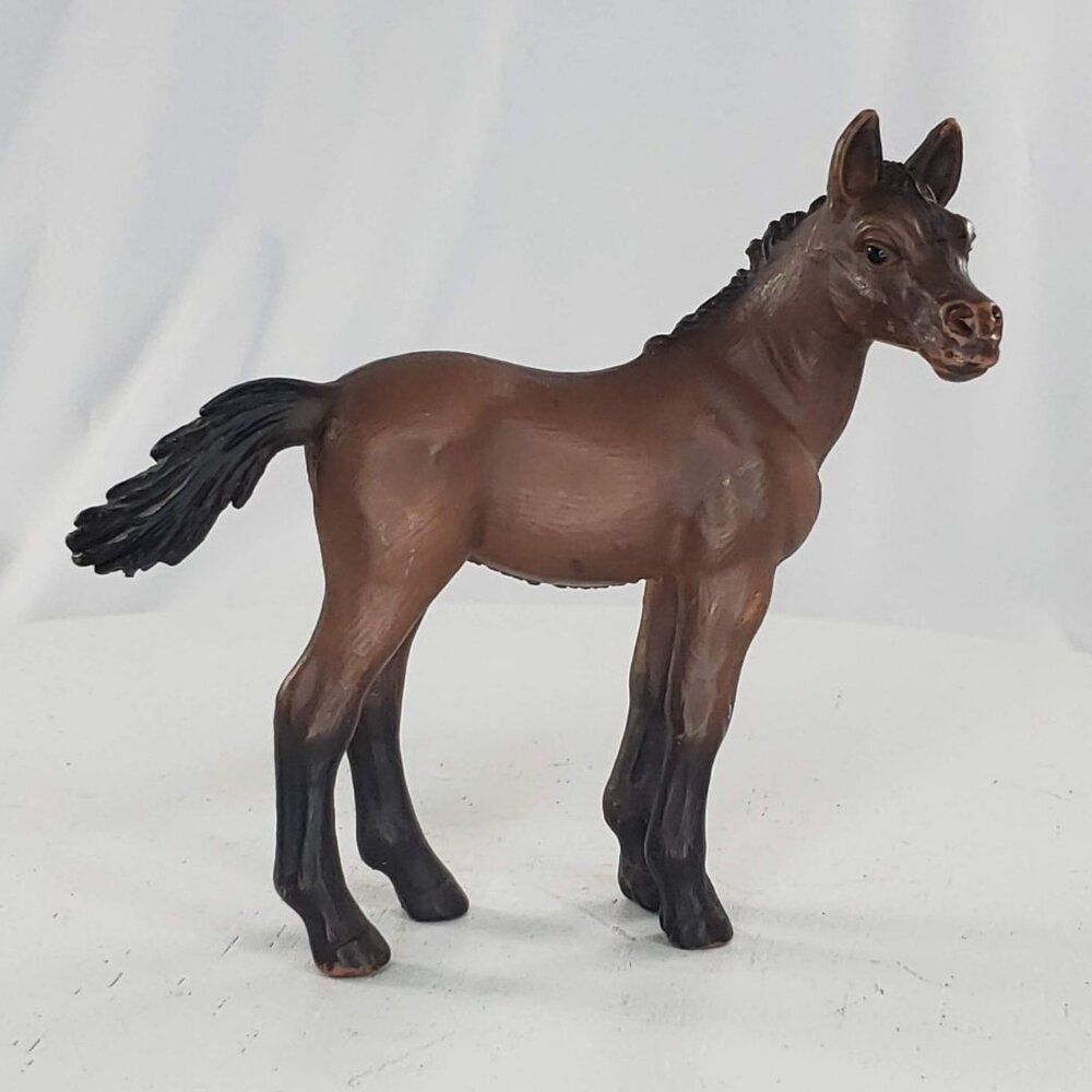 Schleich Arabian Foal Bay Brown Horse #13276